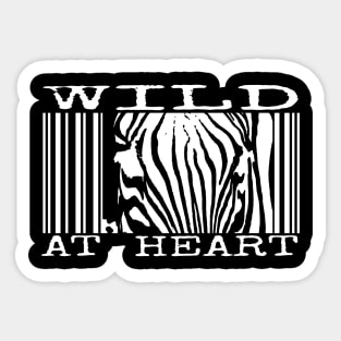 Wild at heart Sticker